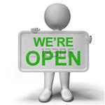 Cubgebouw weer open.